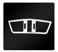 Modanature interne per auto Per Mercedes Classe E Coupé W207 C207 2009 2010-2013 Center Console Prese D'aria Condizionata Cornice Decorazione Copertura Trim Strisce decorative per interni auto(Argento