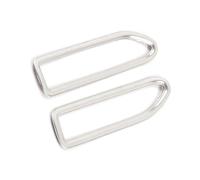Modanature interne Per Sonata DN8 2020 2021 Auto In Acciaio Inox Prima Sinistra E Destra Bocchette Dell'aria Condizionata Copertura Trim(Orange,Blue,Green,Silver,Black)