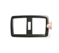 Modanature interne Rivestimento Del Telaio Della Presa D'aria Condizionata Per L'aria Condizionata Posteriore Dell'auto Per X1 F48 2016-2022 (Colore : Nero)