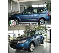 Modanature Laterali Bumper Paracolpi per Subaru Forester III 2011-12 + biadesivo