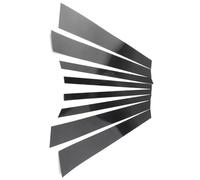 Modanature Per Finestrini E Montanti Pannello Decorativo Nero Per X5 E70 2007 2008 2009 2010 2011 2012 2013 POMPOMPUR