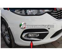 modanature Set cornici adesive contorno fendinebbia per Fiat Tipo SD 2015-