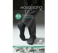 Modasana gambaletto 14/16 mmhg cotone blu taglia xl 1 paio
