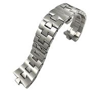 MODBAND Cinturino per cinturino in acciaio inossidabile con connessione a sgancio rapido 24mm 7mm 8mm per cinturini per VACHERON CONSTANTIN(Silver,24x8mm)