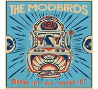 MODBIRDS - SPIN IT TO WIN IT MILKY WHITE W/ RED/BLUE SPLATTER VINYL - - K72z