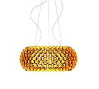 Moddeny Lampada a Sospensione Moderna in Acrilico Cabochon Lampada a Sospensione Minimalista Ristorante Lampadario E27 Sala da Pranzo Bagno Camera da Letto Soggiorno Decorazione Plafoniera （Ambra）