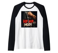 Mode Hip Hop activé Design Streetwear de Musique Rap urbaine Maglia con Maniche Raglan