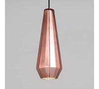 MODEBHD Lampada a sospensione semplice Faretto in vetro Lampada a goccia Forma geometrica Sconce Apparecchio di illuminazione a sospensione a testa singola Lampade da soffitto per ingresso Scuola Sunr