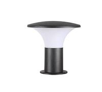 MODEBHD Luci solari per recinzione Lampioni da giardino Illuminazione da ponte Paesaggio Lampada da palo a LED Impermeabile IP54 Lampione stradale per recinzione Patio Percorso Cortile Passerella Prat