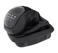 MODECAR - Compatibile con Mercedes W168 Classe A 97-04 pomello leva cambio NERO + CUFFIA LEVA CAMBIO 6 MARCE per A1682670910,