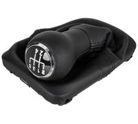 MODECAR - Compatibile con pomello leva cambio VW New Beetle 98-12 NERO + cuffia leva cambio 5 MARCE per Volkswagen New Beetle,