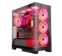 MODECOM - Case Computer Desktop Atx Modecom Volcano Space Apex Argb Nero - SPEDIZIONE GRATUITA