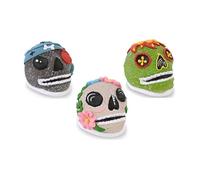 Modecor - Soggetti in Zucchero e Gelatina Teschi per decorare Dolci nella sera di Halloween