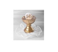 Modecor TOPPER PRIMA COMUNIONE CALICE CON OSTIA E CIUFFO 27060