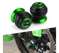 Modeer Asse Anteriore Moto Per Ninja ZX-14R (ZZ-R1400) 2006-2025 Forcella Protezione Caduta Crash Pad zx14r ninja zx 14r Accessori (Verde)