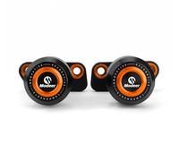Modeer Cuscinetti di caduta per moto compatibili con DUKE 390 2024 2025 telaio Slider protezione anticaduta prodotto valorizzazione duke 390 390duke accessori (Modeer-orange)
