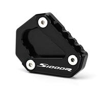 Modeer Per BMW S1000R 2021 2022 Cavalletto Moto Piedistallo Lato Estensione Pad Supporto Piastra Pedale S1000 R S 1000 1000R Accessori (Nero)