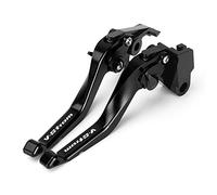 Modeer per S.uzuki DL 650/XT V-STROM 650/XT 2011-2020 V-STROM 250 2018-2020 Motocicletta Alluminio Leve freno frizione corte vstrom650 xt dl650 xt Accessori (Nero)