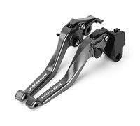 Modeer per S.uzuki DL 650/XT V-STROM 650/XT 2011-2020 V-STROM 250 2018-2020 Motocicletta Alluminio Leve freno frizione corte vstrom650 xt dl650 xt Accessori (Grigio)