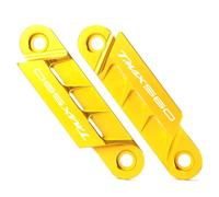 Modeer per Ya.ma.ha Tmax 560 / Tech Max 2020~2024 1 paio di piastre per asse parafango anteriore Protezioni pinza Accessori Colore: Oro