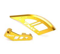Modeer Per Yamaha Tmax 560 Tech Max Tmax 530 SX DX tutti gli anni Pinza Freno Supporti Disco Freno Posteriore Rotor Guard tmax530 tmax560 Techmax Accessori (Gold-1)