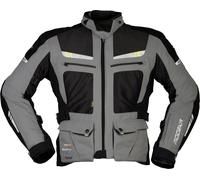 Modeka AFT Air, giacca in tessuto impermeabile 5XL male Grigio/Nero