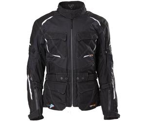 Modeka AFT-Touring Giacca in tessuto, nero, Taglia S