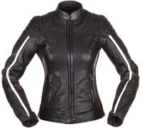 Modeka Alva Giacca da donna, nero-bianco, taglia 38 per donne