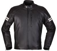 Modeka August 75, giacca in pelle 5XL male Nero/Bianco