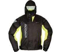 Modeka AX Dry 2 Giacca pioggia, nero-giallo, taglia 4XL