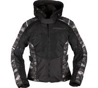 Modeka Couper II, giacca tessile donne 34 female Nero/Grigio/Bianco