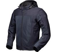 Modeka Davey Air impermeabile Giacca tessile moto, blu scuro, Taglia M