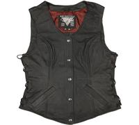 Modeka Diona Gilet moto da donna, nero, taglia 46 per donne