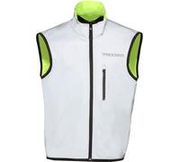 Modeka Double Eye, gilet di sicurezza S male Giallo Fluo/Argento
