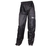 Modeka Easy Summer Pantaloni antipioggia, nero, taglia S per maschi