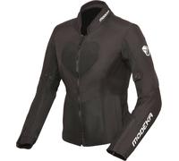 Modeka Emma Air Giacca tessile moto da donna, nero, Taglia 42