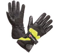 Modeka Freeze Evo impermeabile Guanti Moto Per Bambini, nero-giallo, taglia S