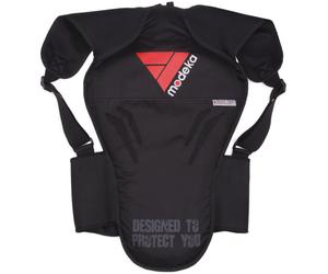 Modeka Gilet Protettore, nero, taglia S per maschi