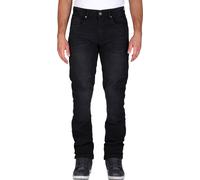 Modeka Glenn II, jeans Corto 33 male Nero (softwash)