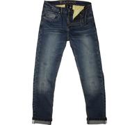 Modeka Glenn Slim Pantaloni Tessili Motociclistici, blu, taglia 34 per maschi