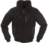 Modeka Hootch Giacca moto in tessuto, nero, taglia S per maschi