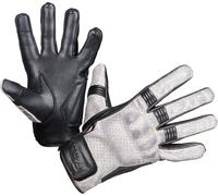Modeka Hot Two Guanti da moto, nero-grigio, taglia 4XL per maschi