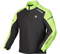 Modeka Hydroflex, giacca da pioggia 3XL male Nero/Giallo Fluo
