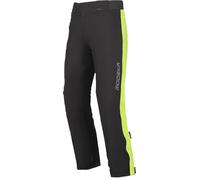 Modeka Hydroflex, pantaloni da pioggia 4XL male Nero/Giallo Fluo