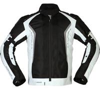 Modeka Khao Air Giacca tessile moto, nero-grigio, taglia 2XL per maschi