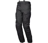 Modeka Lucano impermeabile Moto Tessile Pantaloni, nero, Taglia L