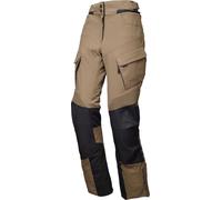 Modeka Lucano impermeabile Ladies Moto Tessile Pantaloni, nero-beige, taglia 44 per donne