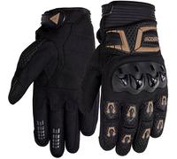 Modeka MX Top 2, guanti 6 male Nero/Marrone Chiaro