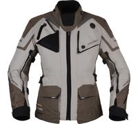 Modeka Panamericana 2 Donna Moto Giacca Tessile, nero-beige, taglia 36 per donne