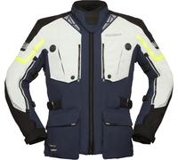 Modeka Panamericana 2 Giacca tessile moto, Grigio/blu chiaro, Taglia XL